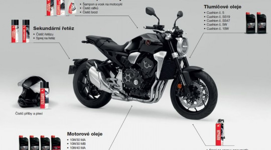 Produkty péče o motocykl - HONDA