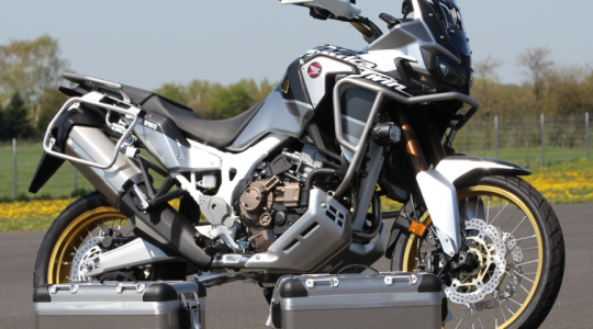 Nové sady hliníkových kufrů pro motocykl Africa Twin