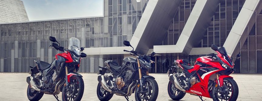 Představujeme nové modely řady 500 – CB500X, CB500F, CBR500R