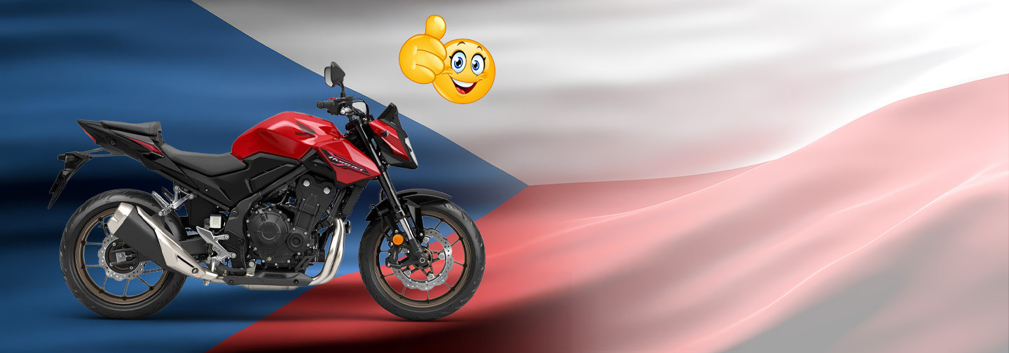 SAMETOVÁ ZIMNÍ JÍZDA:<br>CENY KLOUŽOU DOLŮ!<br>HONDA CB500 HORNET<br>