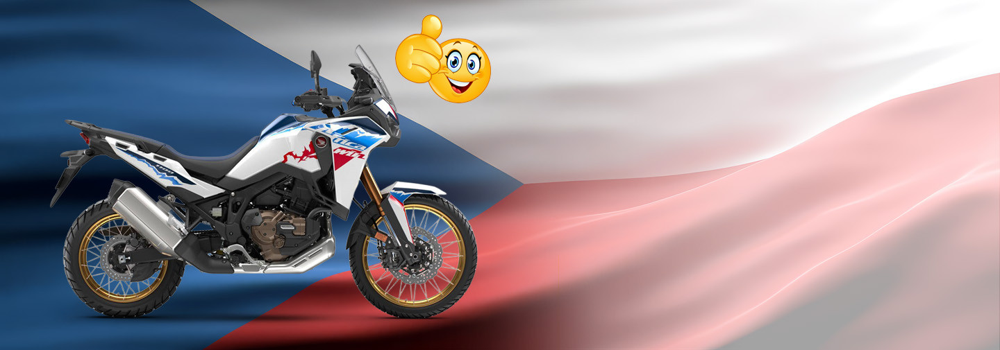 SAMETOVÁ ZIMNÍ JÍZDA:<br>CENY KLOUŽOU DOLŮ!<br>HONDA AFRICA TWIN<br>