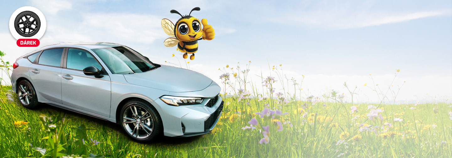 JARNÍ POHLAZENÍ<br />V Č. BUDĚJOVICÍCH:<br />CIVIC od 734.800,- Kč !