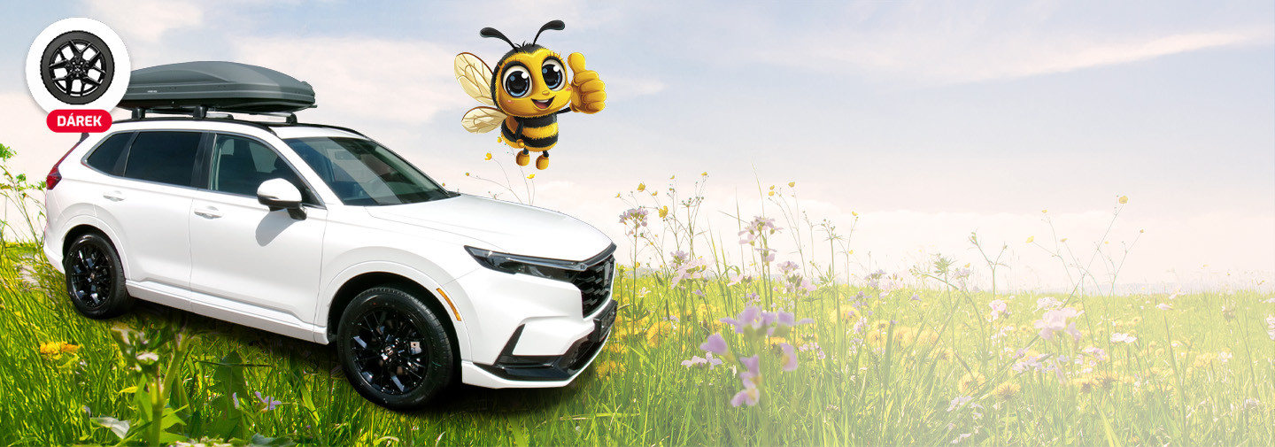 JARNÍ POHLAZENÍ<br />V Č. BUDĚJOVICÍCH:<br />CR-V 4x4 od 979.800,- Kč !