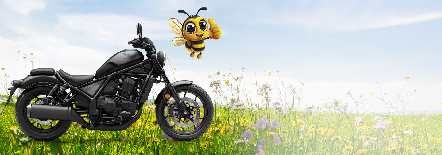 PŘIJEĎTE SI K NÁM<br>PRO VAŠE NOVÉ ŽIHADLO !<br>HONDA CMX1100 REBEL