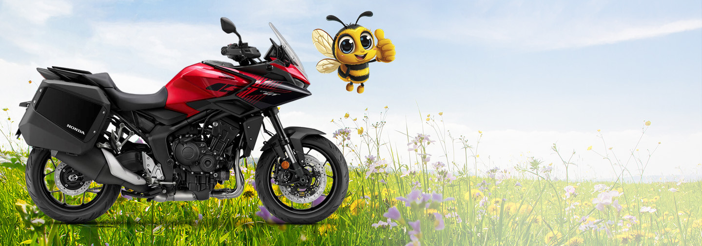 PŘIJEĎTE SI K NÁM<br>PRO VAŠE NOVÉ ŽIHADLO !<br>HONDA CB1000GT