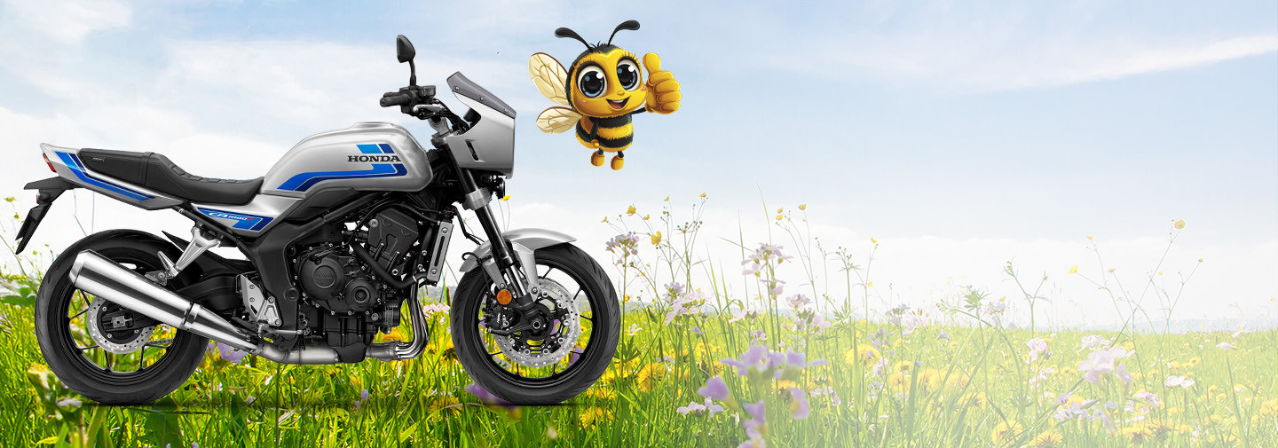 PŘIJEĎTE SI K NÁM<br>PRO VAŠE NOVÉ ŽIHADLO !<br>HONDA CB1000F