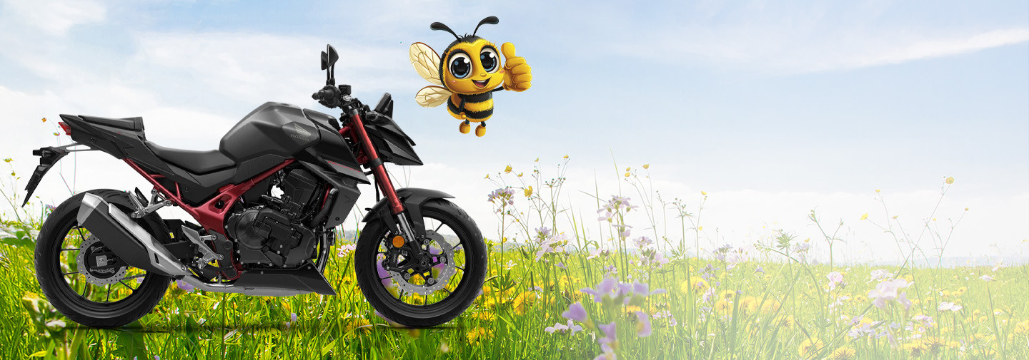 PŘIJEĎTE SI K NÁM<br>PRO VAŠE NOVÉ ŽIHADLO !<br>HONDA CB750 HORNET