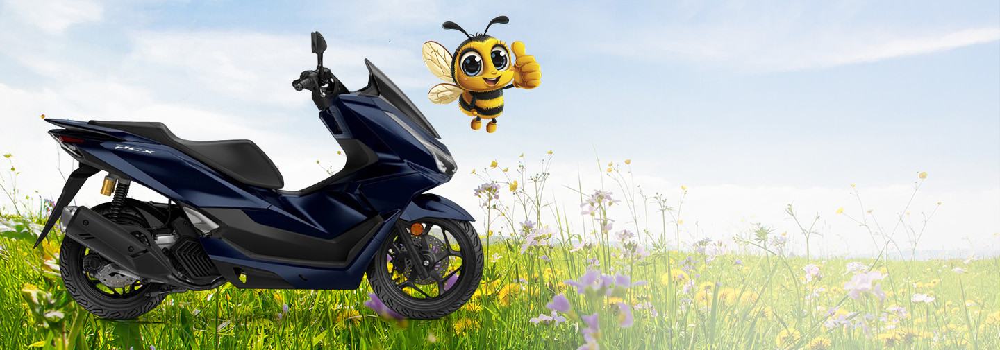 PŘIJEĎTE SI K NÁM<br>PRO VAŠE NOVÉ ŽIHADLO !<br>HONDA PCX 125