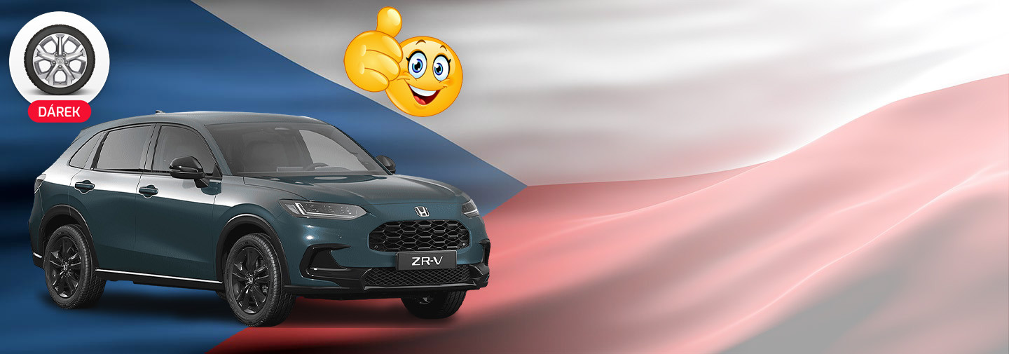 SAMETOVÁ LETNÍ JÍZDA<br />V Č. BUDĚJOVICÍCH:<br />HONDA ZR-V od 749.800,- Kč !